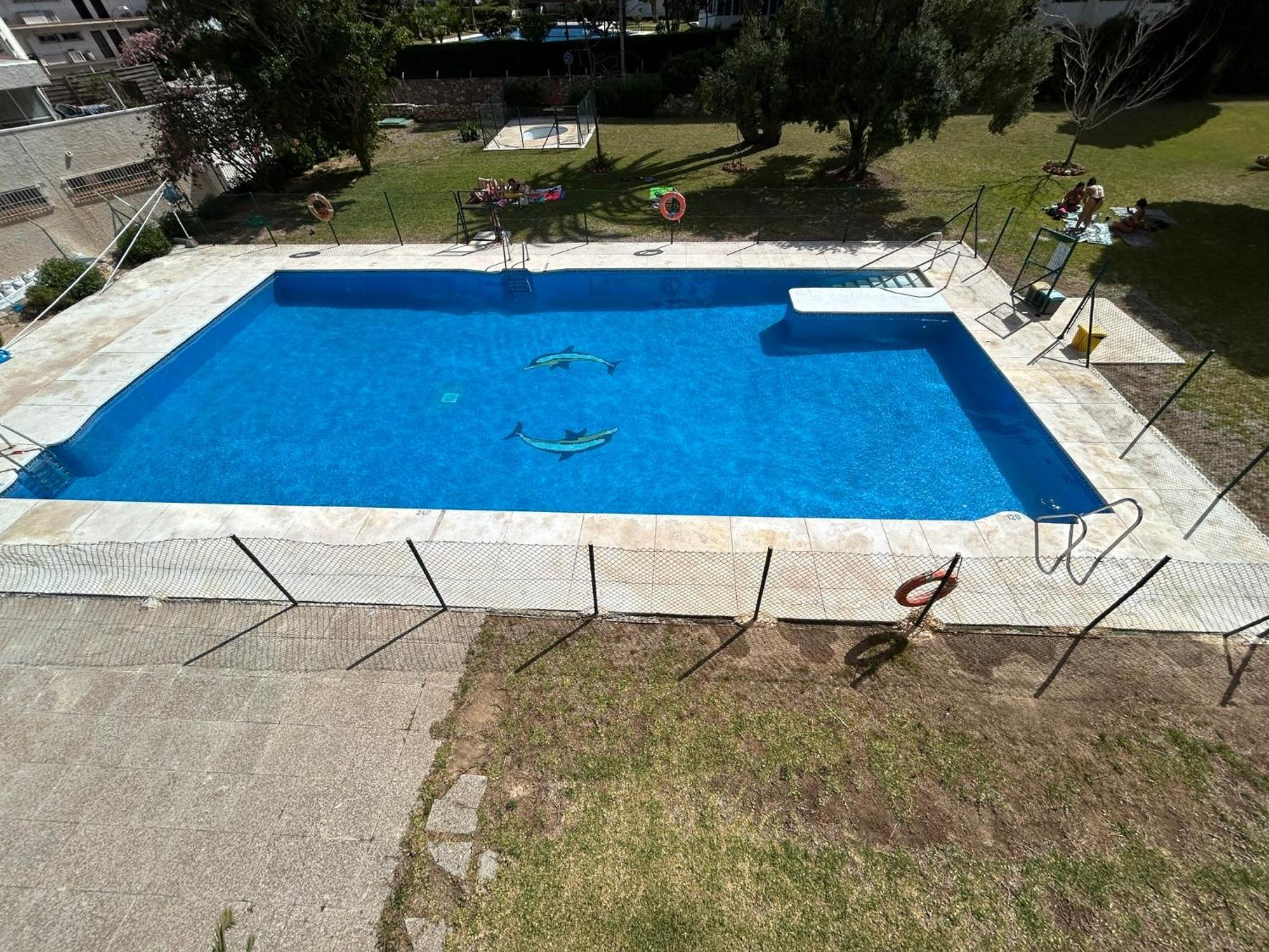Piscina Terrazza Seaview Apartamento Benalmádena Exterior foto